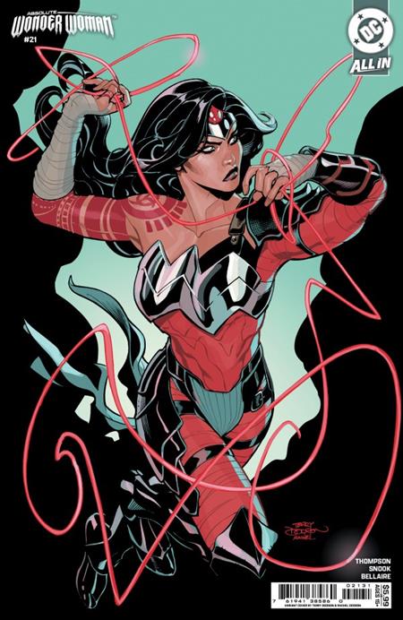DF ABSOLUTE WONDER WOMAN #21 VARIANT SIGNED BY TERRY DODSON & RACHEL DODSON FOC August 3, 2026