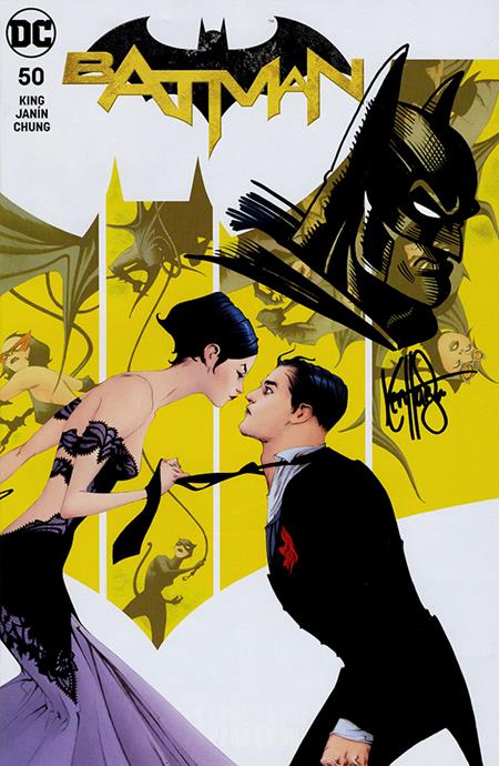 DF BATMAN #50 DF EXCLUSIVE VARIANT SIGNED AND REMARKED BY KEN HAESER WITH A BATMAN HEAD SKETCH FOC August 3, 2026