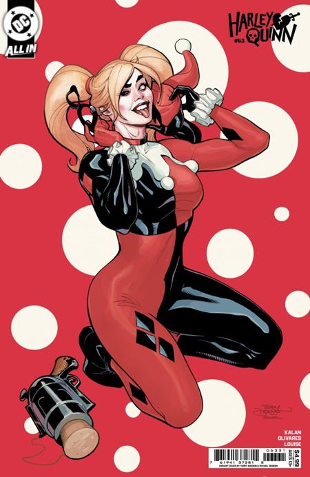 DF HARLEY QUINN #63 VARIANT SIGNED BY TERRY & RACHEL DODSON FOC August 3, 2026