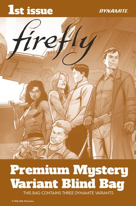FIREFLY #1 CVR M PREMIUM MYSTERY BLIND BAG VAR FOC August 10, 2026
