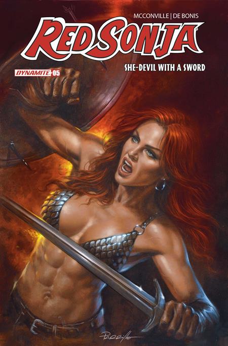 RED SONJA SHE DEVIL WITH A SWORD #5 CVR B LUCIO PARRILLO VAR FOC August 10, 2026