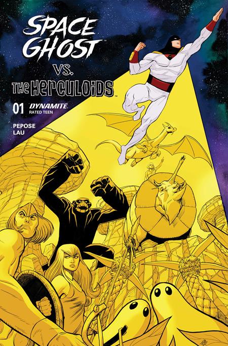 SPACE GHOST VS THE HERCULOIDS #1 CVR B DREW MOSS VAR FOC August 24, 2026