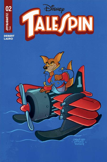 TALESPIN #2 CVR B CARLO LAURO COLOR BLEED VAR FOC August 17, 2026