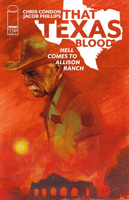 THAT TEXAS BLOOD HELL COMES TO ALLISON RANCH #1 (OF 6) CVR B MARTIN SIMMONDS VAR (MR) FOC August 31, 2026