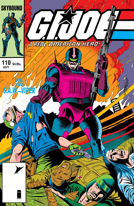 GI JOE A REAL AMERICAN HERO #110 HAMA FILES EDITION CVR C RON GARNEY & BOB MCLEOD FOIL VAR FOC August 31, 2026