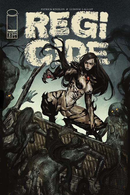 REGICIDE #2 (OF 4) CVR E AKILA GABRIEL WITCHBLADE TEAM UP VAR (MR) FOC August 24, 2026