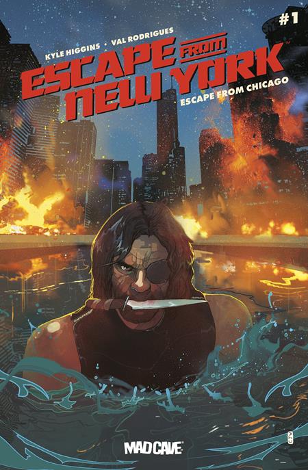 ESCAPE FROM NEW YORK ESCAPE FROM CHICAGO #1 CVR D CHRISTIAN WARD VAR FOC August 31, 2026