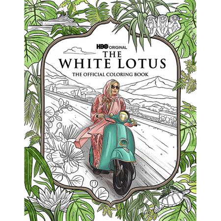 HBO ORIGINAL SERIES THE WHITE LOTUS TP THE OFFICIAL COLORING BOOK FOC July 27, 2026