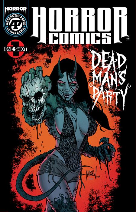 HORROR COMICS DEAD MANS PARTY #1 CVR B ANDREW MANGUM VAR FOC August 24, 2026