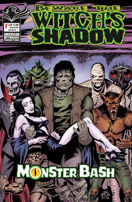 BEWARE THE WITCHS SHADOW MONSTER BASH #1 CVR B DAN PARSONS VAR (MR) FOC September 7, 2026