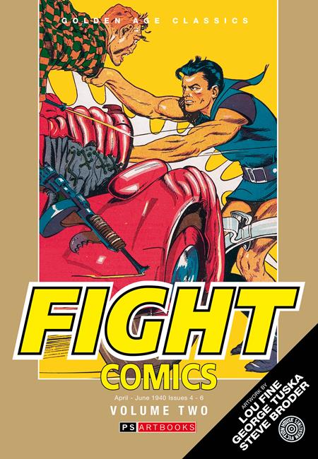 GOLDEN AGE CLASSICS FIGHT COMICS HC VOL 02 FOC July 27, 2026