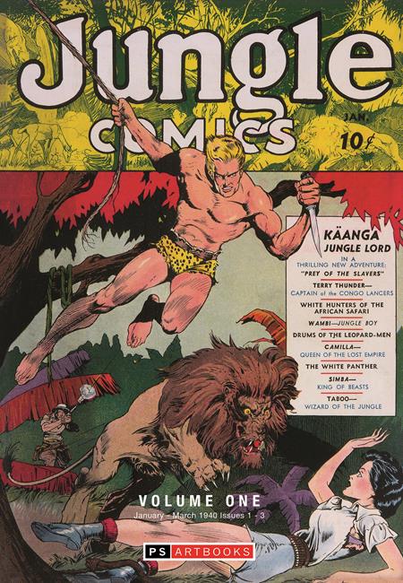 GOLDEN AGE CLASSICS JUNGLE COMICS HC VOL 01 FOC July 27, 2026