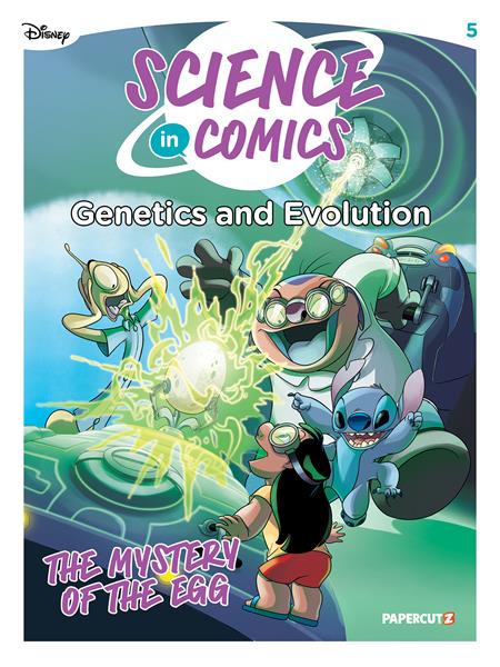 DISNEY SCIENCE IN COMICS HC GENETICS AND EVOLUTION FOC August 24, 2026
