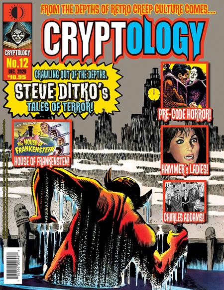 CRYPTOLOGY #12 FOC July 27, 2026