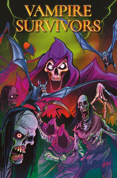 VAMPIRE SURVIVORS #1 (OF 4) CVR B DAVID HARTMAN VAR FOC August 17, 2026