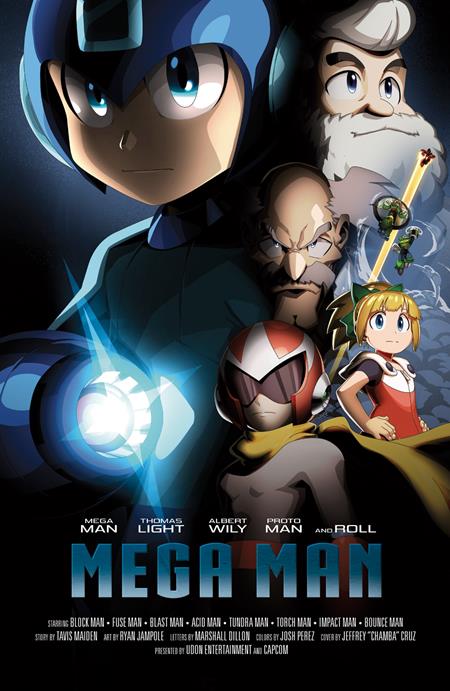 MEGA MAN GEAR MASTERS #1 (OF 5) CVR C JEFFREY CRUZ VAR FOC August 10, 2026
