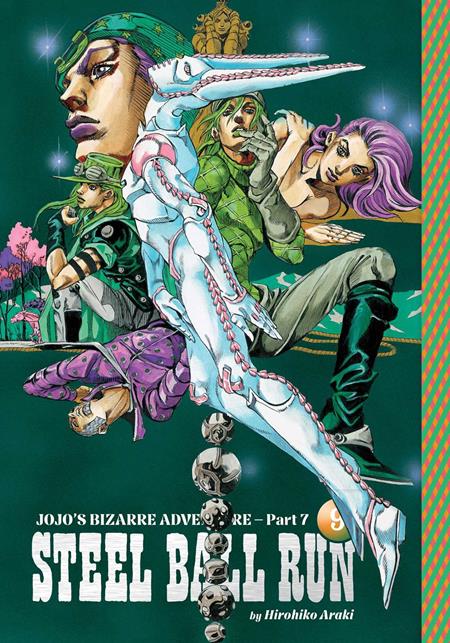 JOJOS BIZARRE ADVENTURE PART 7 STEEL BALL RUN HC VOL 09 FOC August 17, 2026