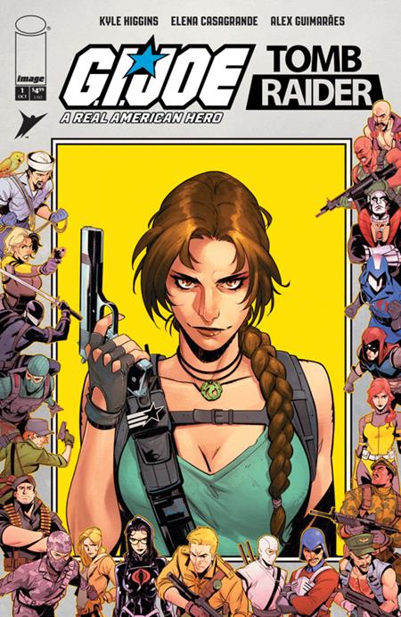 GI JOE A REAL AMERICAN HERO TOMB RAIDER #1 (OF 5) CVR F INC 1:100 LORENZO TAMMETTA & MIKE SPICER FOIL VAR FOC September 14, 2026