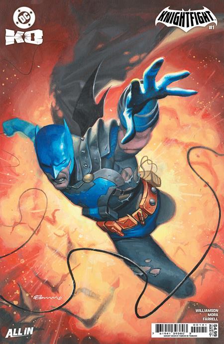 DC K.O. KNIGHTFIGHT #1 (OF 4) CVR D FABRIZIO DE TOMMASO CARD STOCK VAR