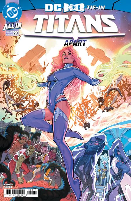 TITANS #29 CVR A PETE WOODS (DC K.O.)