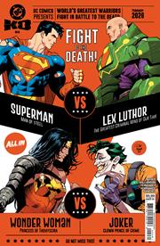 DC K.O. #4 (OF 5) CVR G DAN MORA BRACKET CARD STOCK VAR
