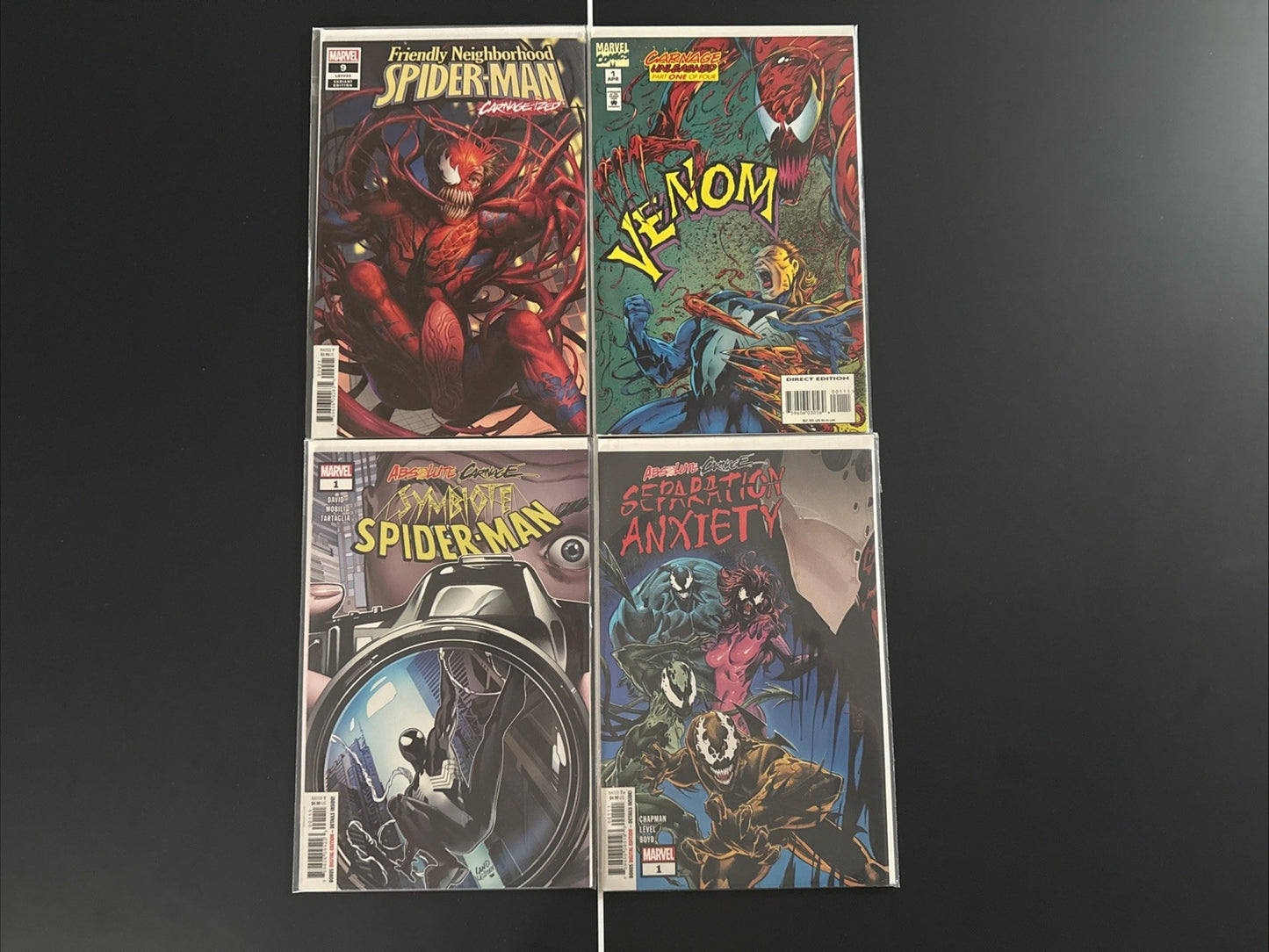 Absolute Carnage Mega Bundle. Keys and popular characters. Multiple sets. NM
