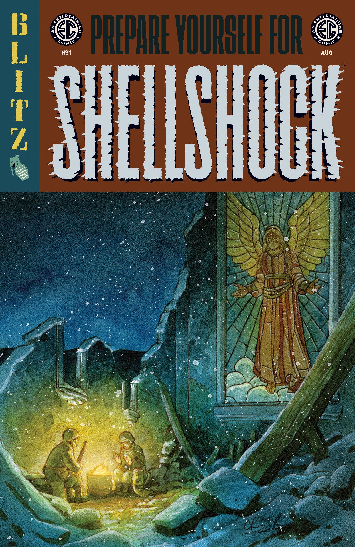EC SHELLSHOCK #1 CVR B TYLER CROOK VAR FOC July 13, 2026