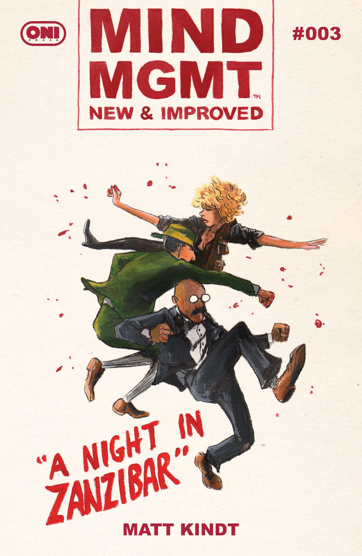 MIND MGMT NEW & IMPROVED #3 CVR A MATT KINDT FOC July 27, 2026