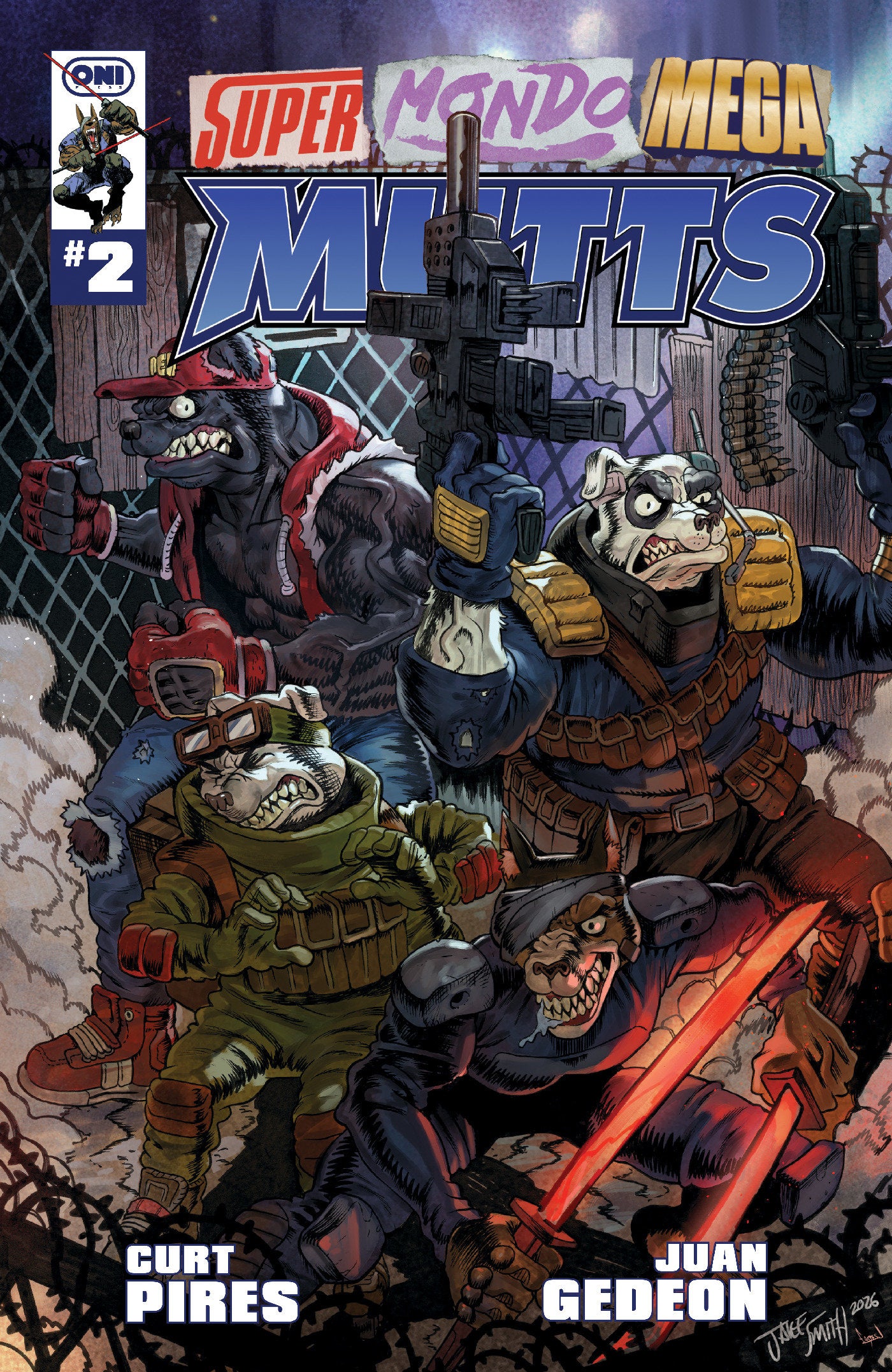 SUPER MONDO MEGA MUTTS #2 CVR D JAKE SMITH VAR FOC July 20, 2026