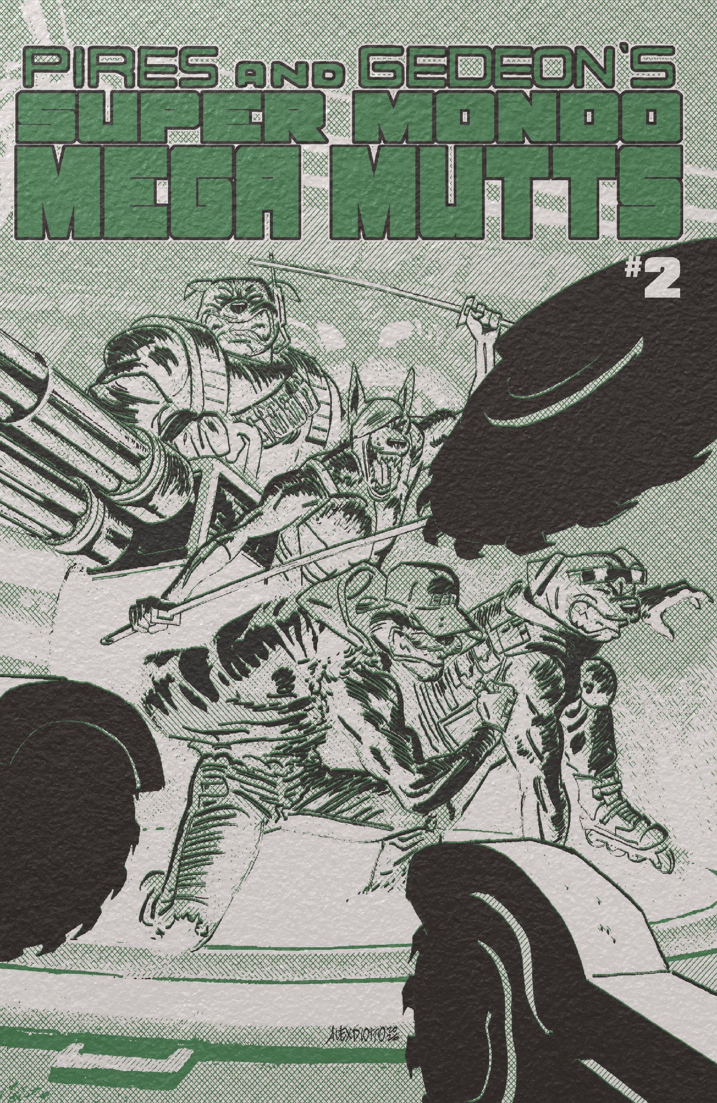 SUPER MONDO MEGA MUTTS #2 CVR E ALEX DIOTTO FOIL VAR FOC July 20, 2026