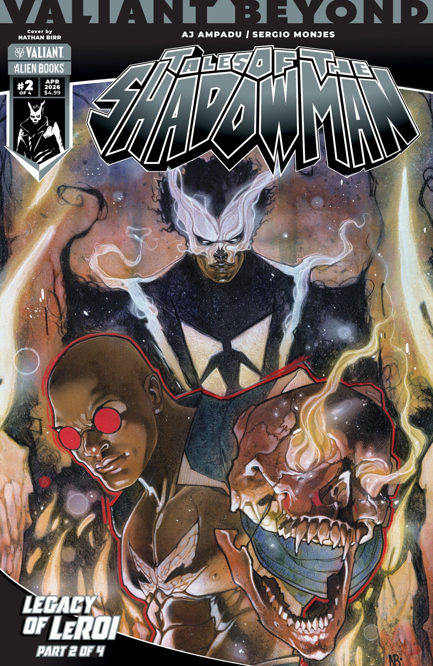 Valiant Beyond: Tales of the Shadowman #8--Legacy of LeRoi #2 Cover A (Birr) FOC July 6, 2026