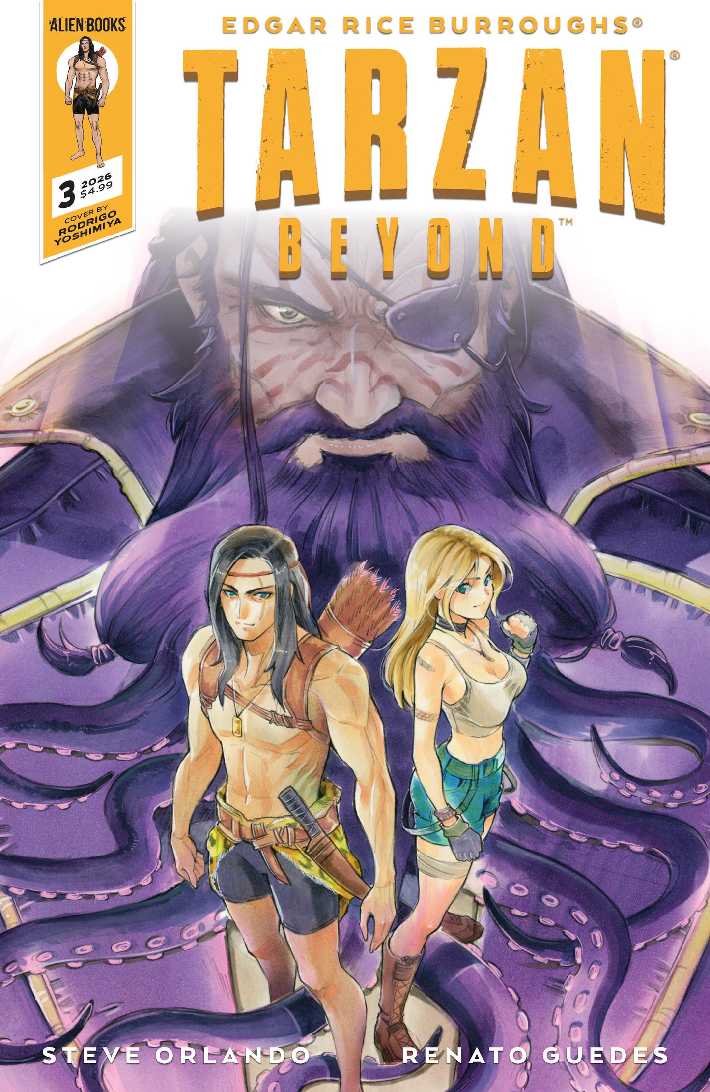 Tarzan Beyond #3 Variant B (Yoshimiya Manga Variant) FOC August 3, 2026