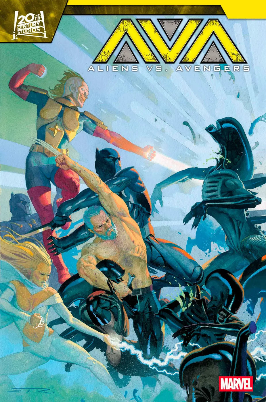 ALIENS VS AVENGERS #4