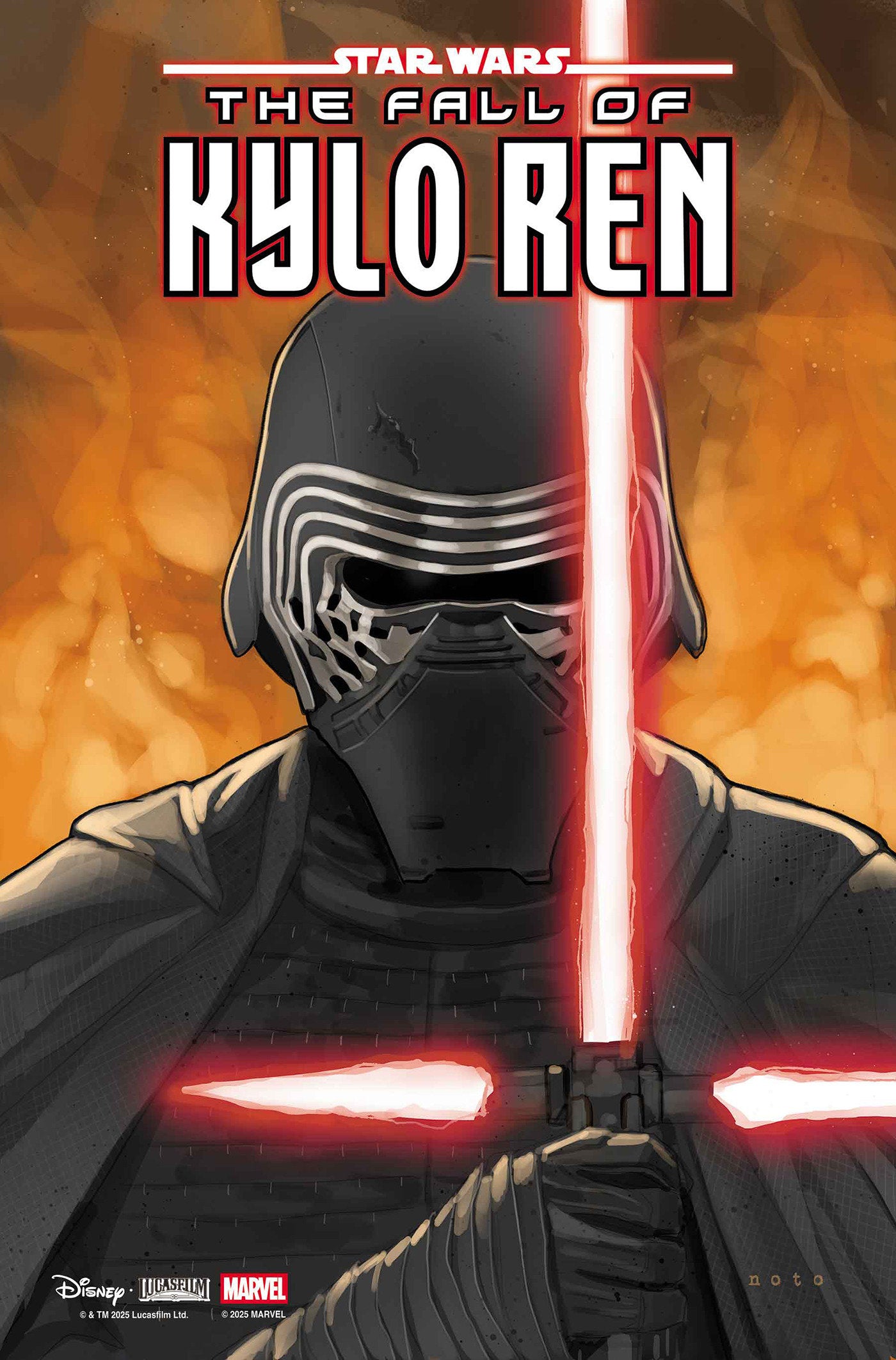 STAR WARS: THE FALL OF KYLO REN #1 FOC July 13, 2026