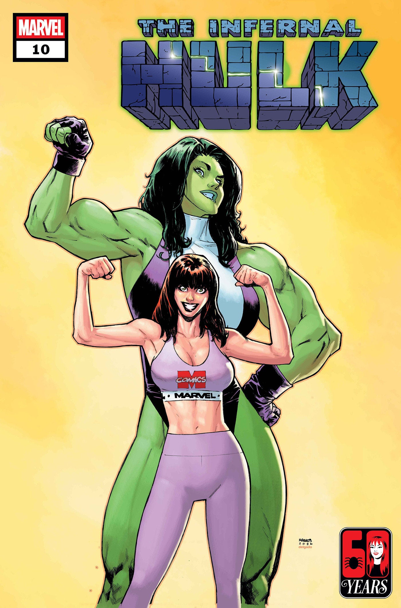 INFERNAL HULK #10 HUMBERTO RAMOS MARY JANE WATSON VARIANT FOC July 13, 2026
