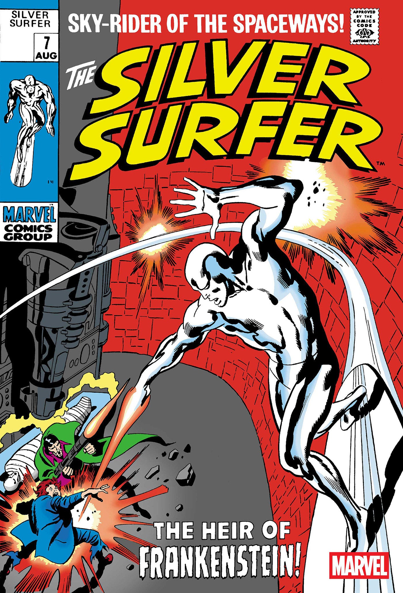 SILVER SURFER #7 FACSIMILE EDITION FOC August 3, 2026