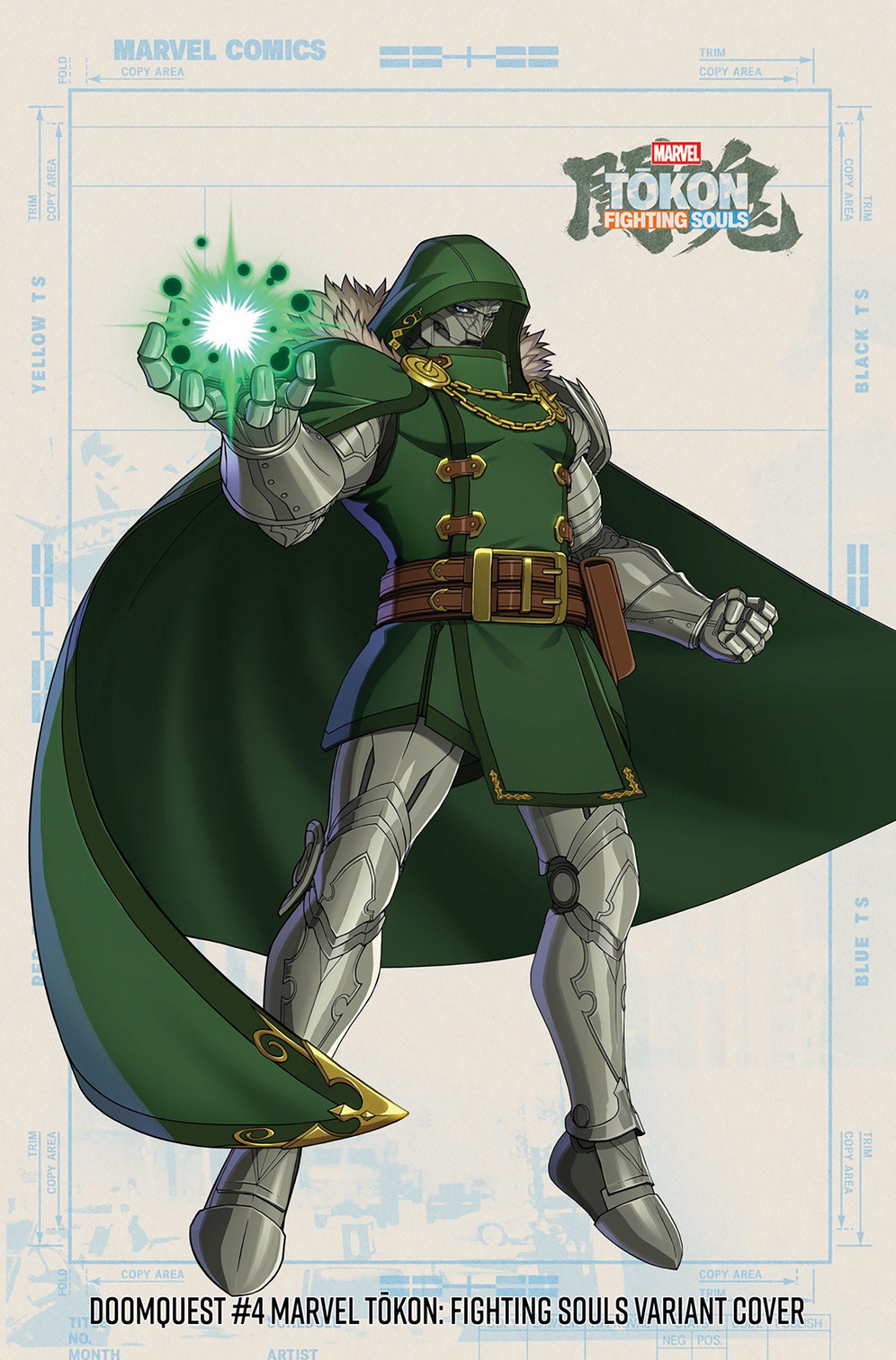 DOOMQUEST #4 MARVEL TOKON: FIGHTING SOULS VARIANT FOC August 10, 2026