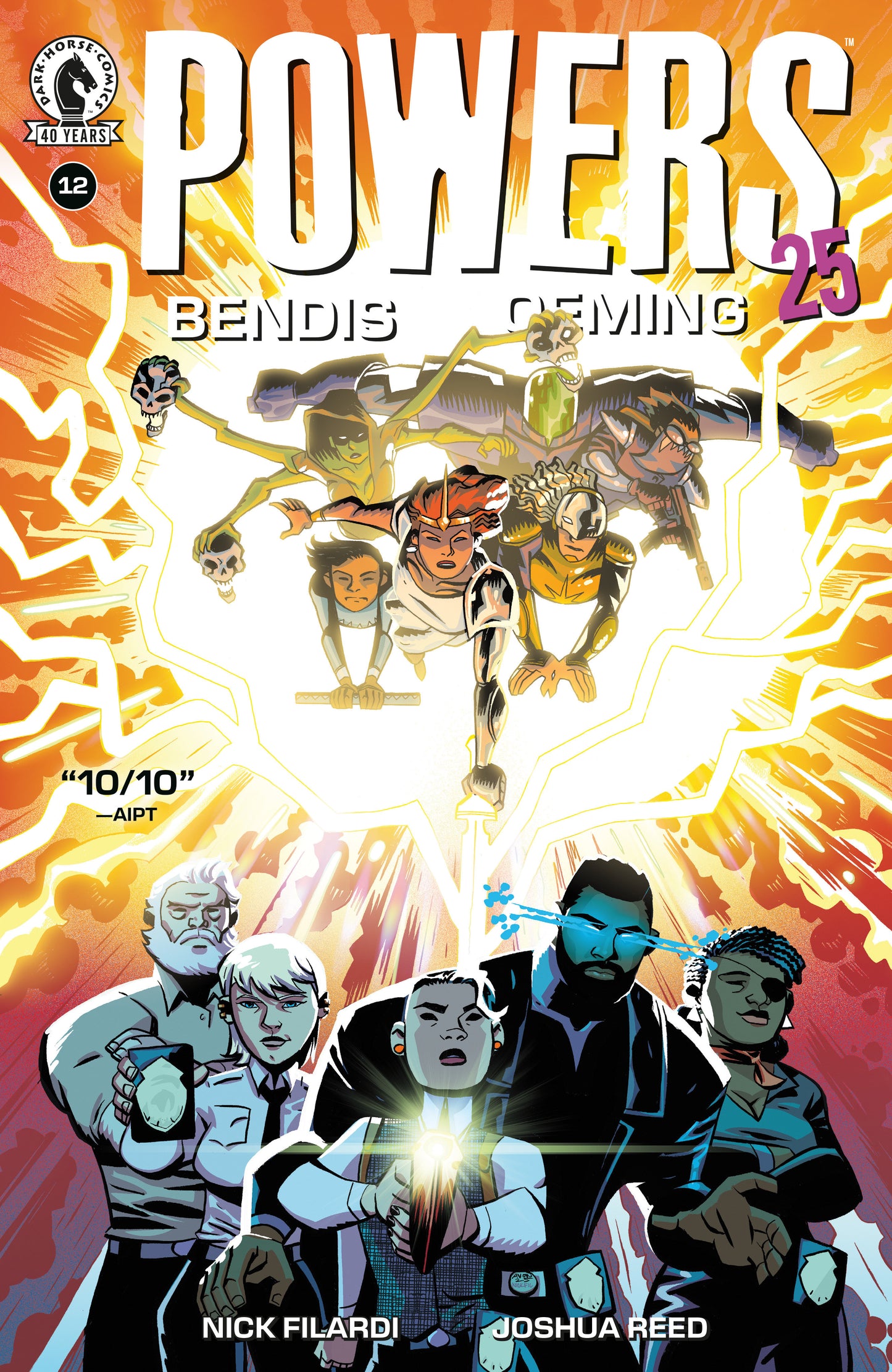 Powers 25 #12 (CVR A) (Michael Avon Oeming) FOC July 27, 2026