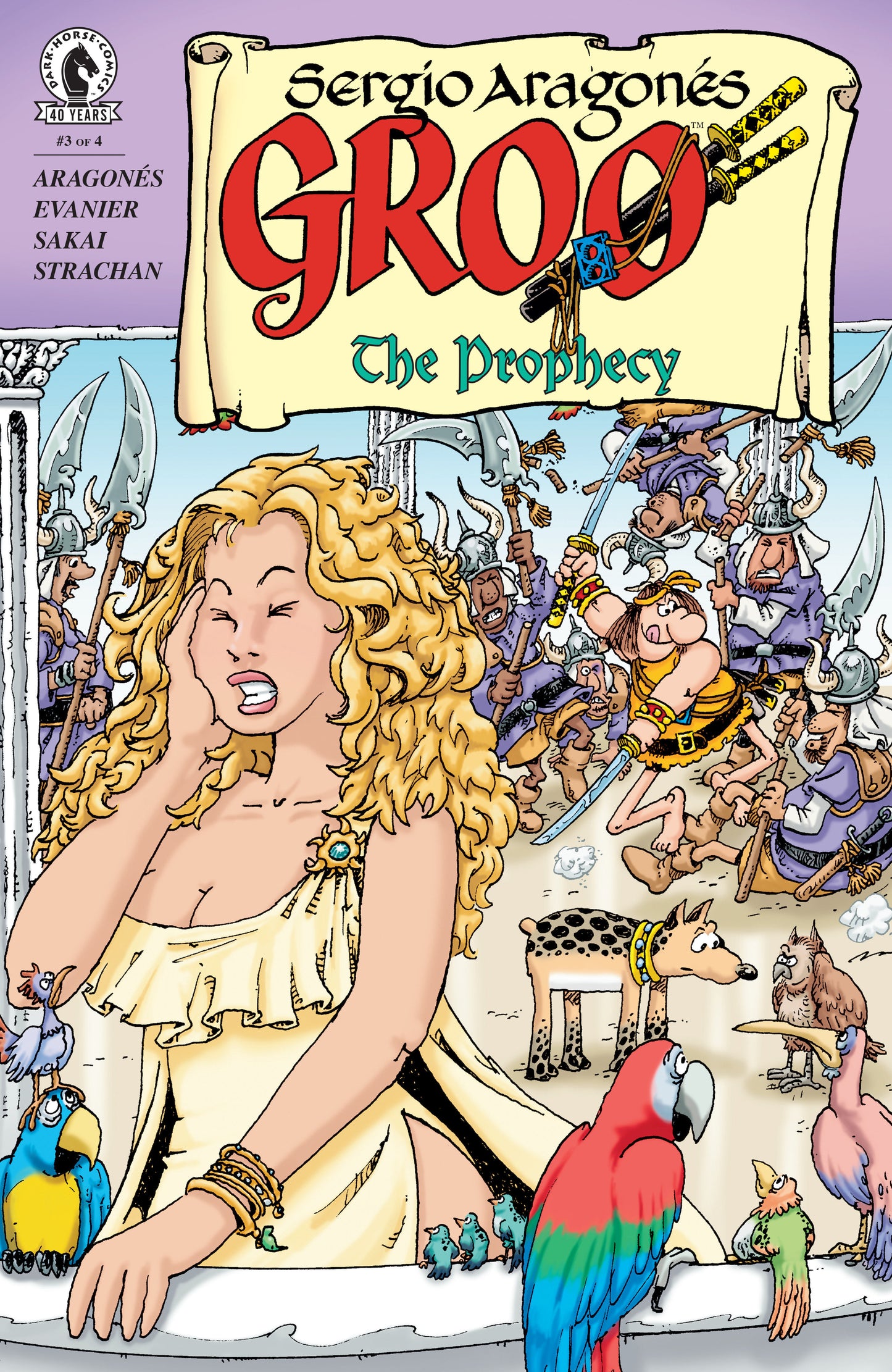 Groo: The Prophecy #3 (CVR A) (Sergio Aragonés) FOC July 13, 2026