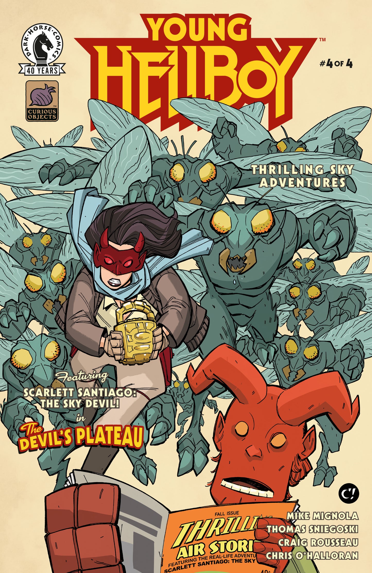Young Hellboy: Thrilling Sky Adventures #4 (CVR A) (Craig Rousseau) FOC August 10, 2026
