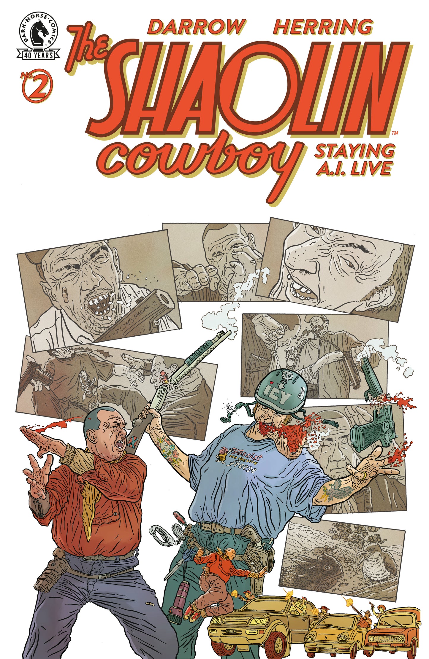 Shaolin Cowboy: Staying A.I.Live #2 (CVR A) (Geof Darrow) FOC July 6, 2026