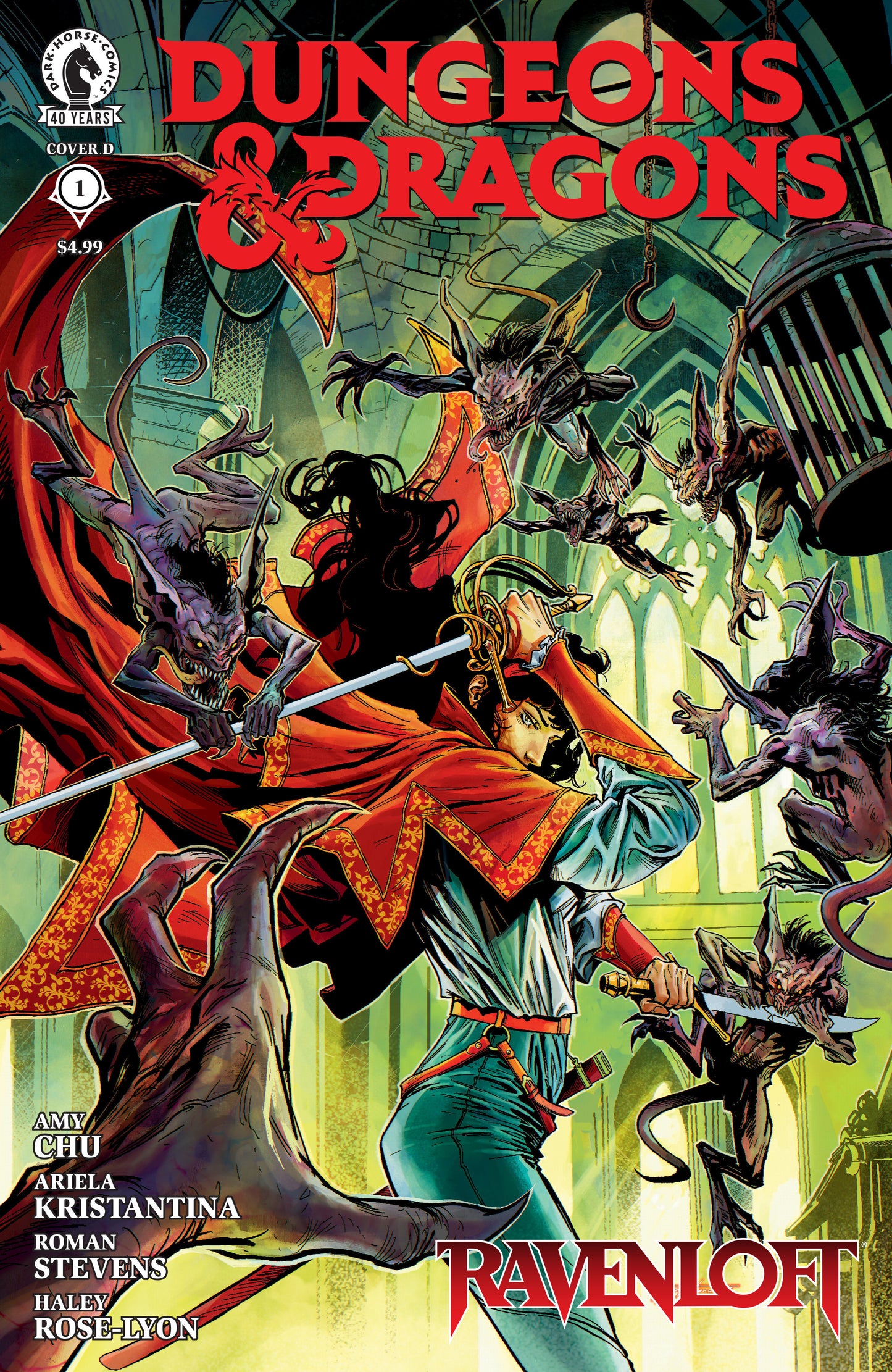 Dungeons & Dragons: Ravenloft #1 (CVR D) (Todor Hristov) FOC August 10, 2026