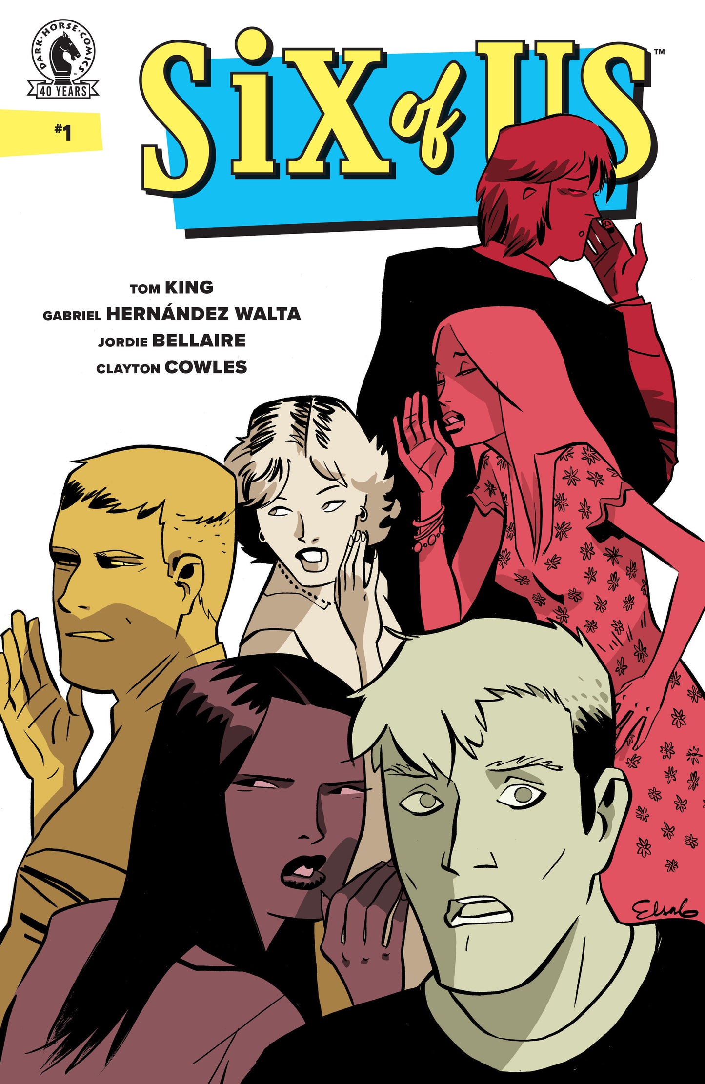 Six of Us #1 (CVR C) (Elsa Charretier) FOC August 3, 2026