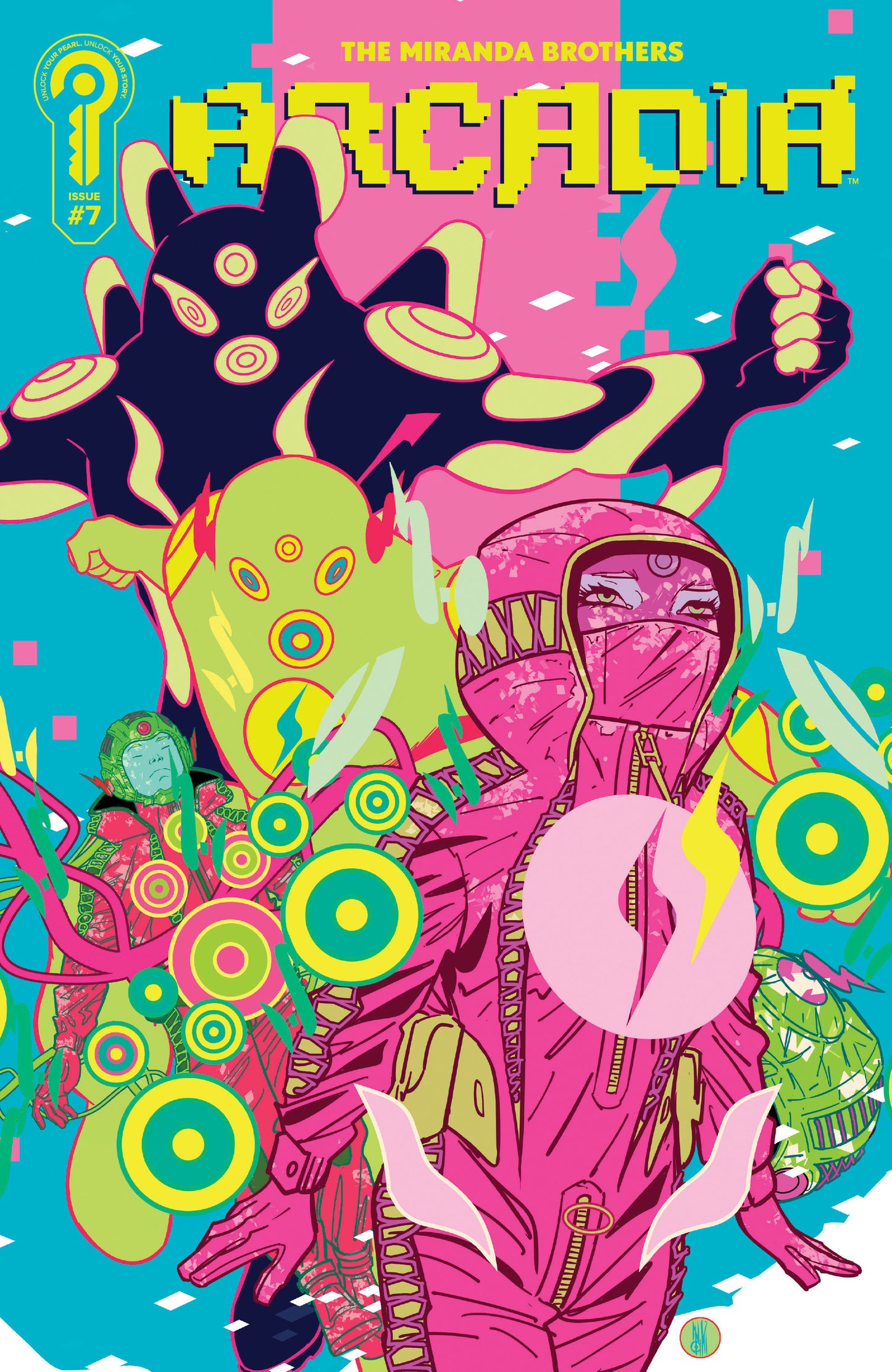 Arcadia #7 Cover A Inaki Miranda FOC July 13, 2026
