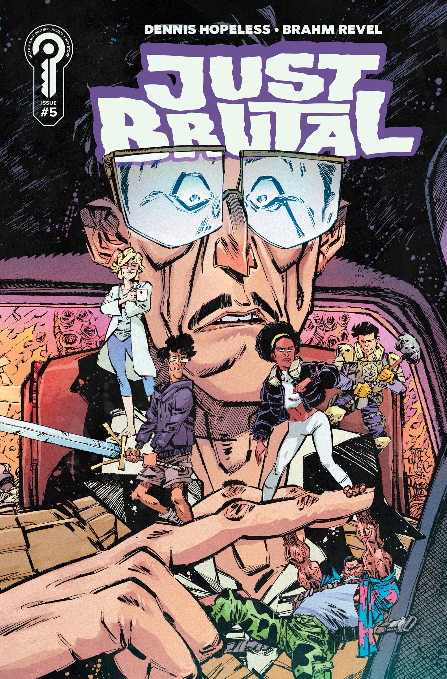 Just Brutal #5 Cover B Jorge Corona FOC July 6, 2026