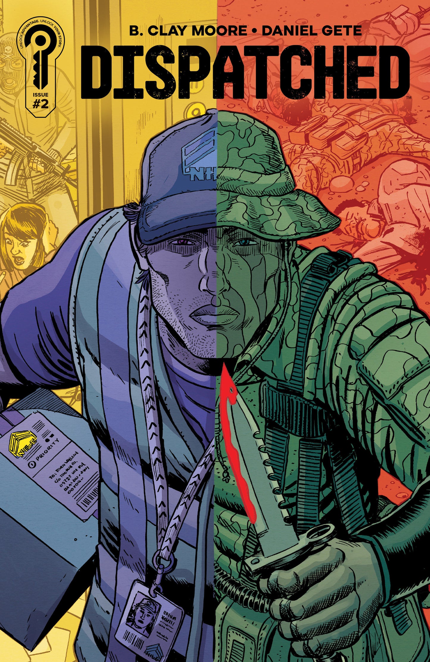 Dispatched #2 Cover B David Lapham FOC July 13, 2026