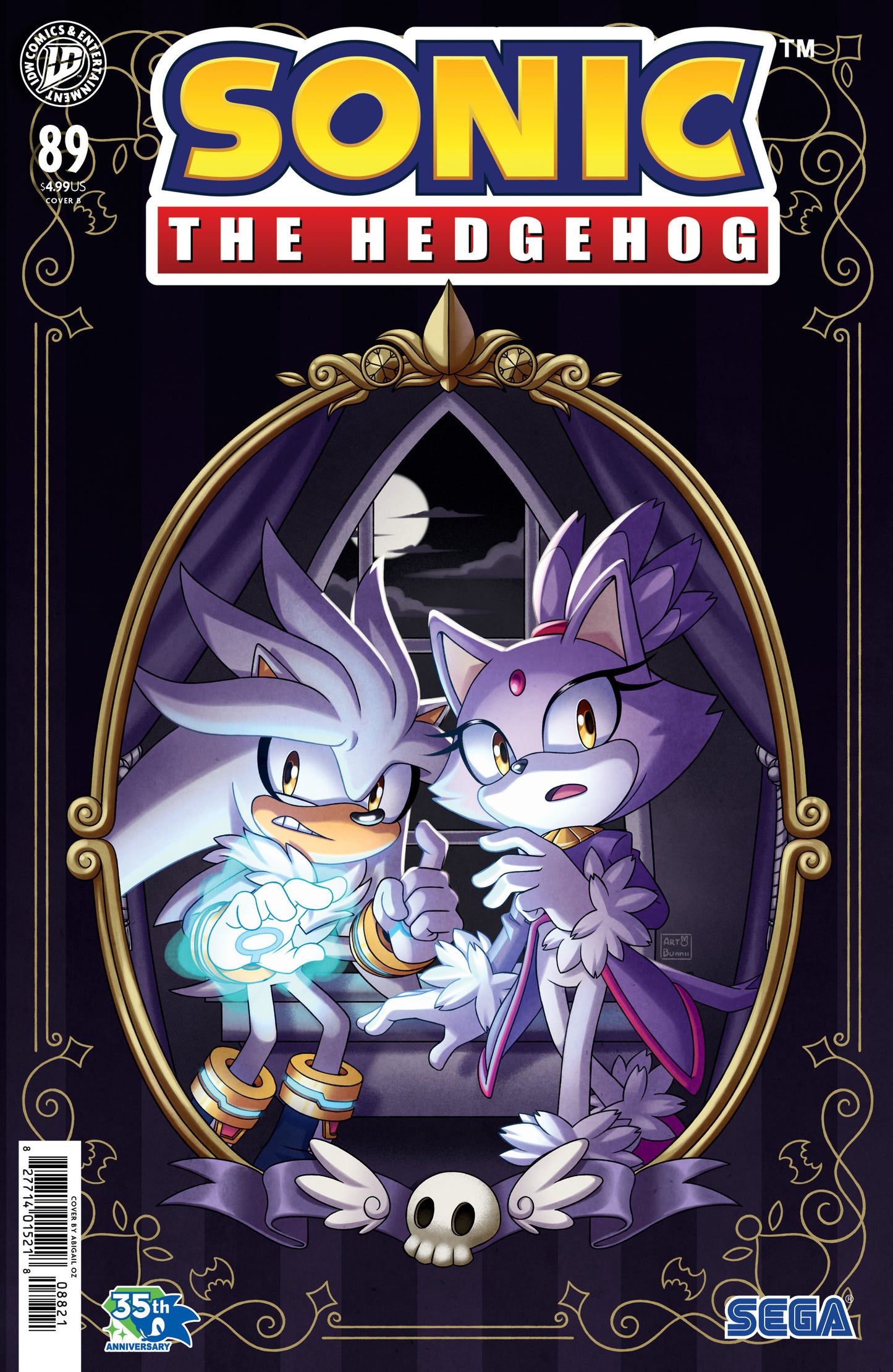 Sonic the Hedgehog #89 Variant B (Oz) FOC August 3, 2026