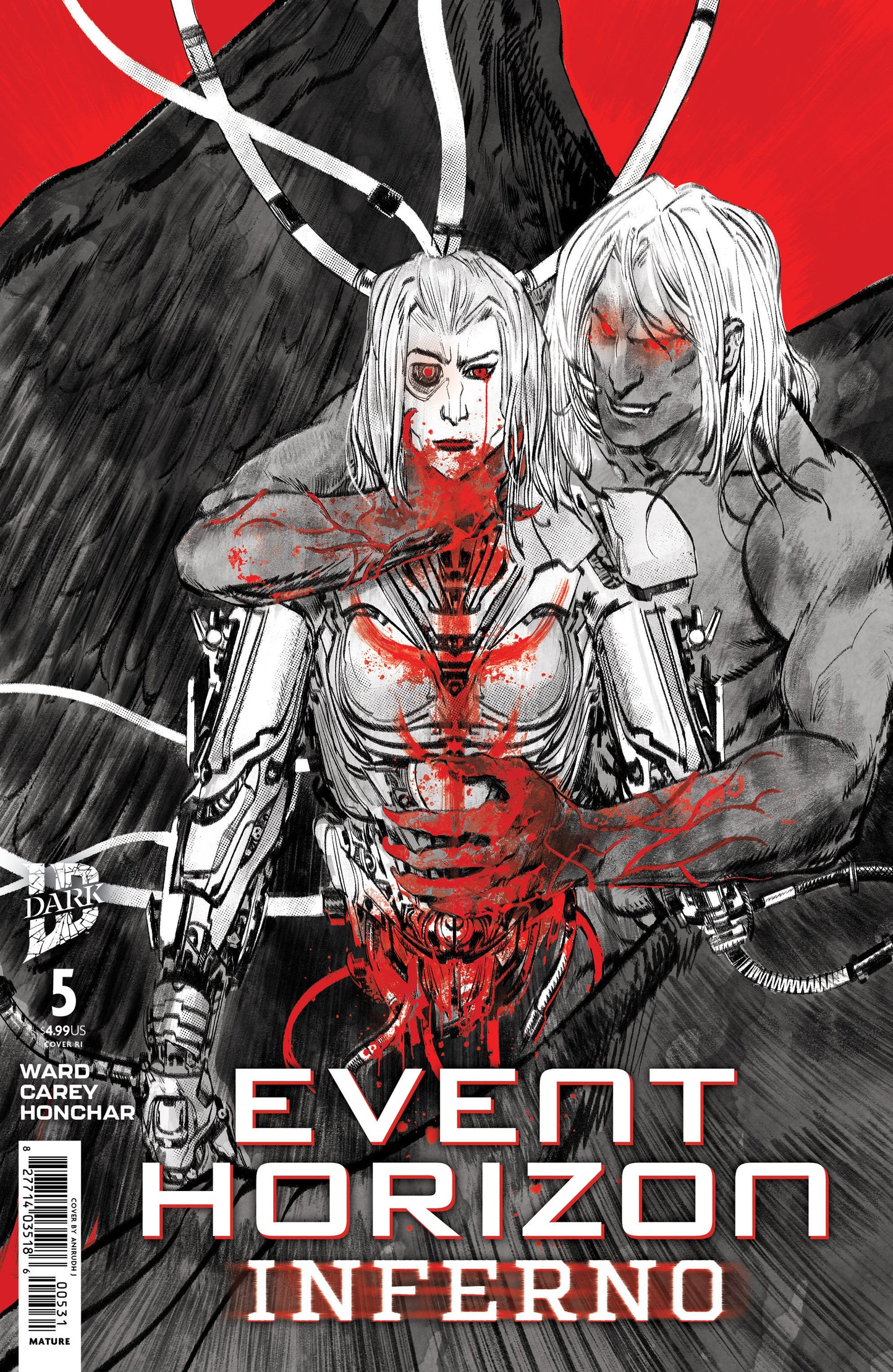 Event Horizon: Inferno #5 Variant RI (10) (J, Anirudh) FOC July 27, 2026