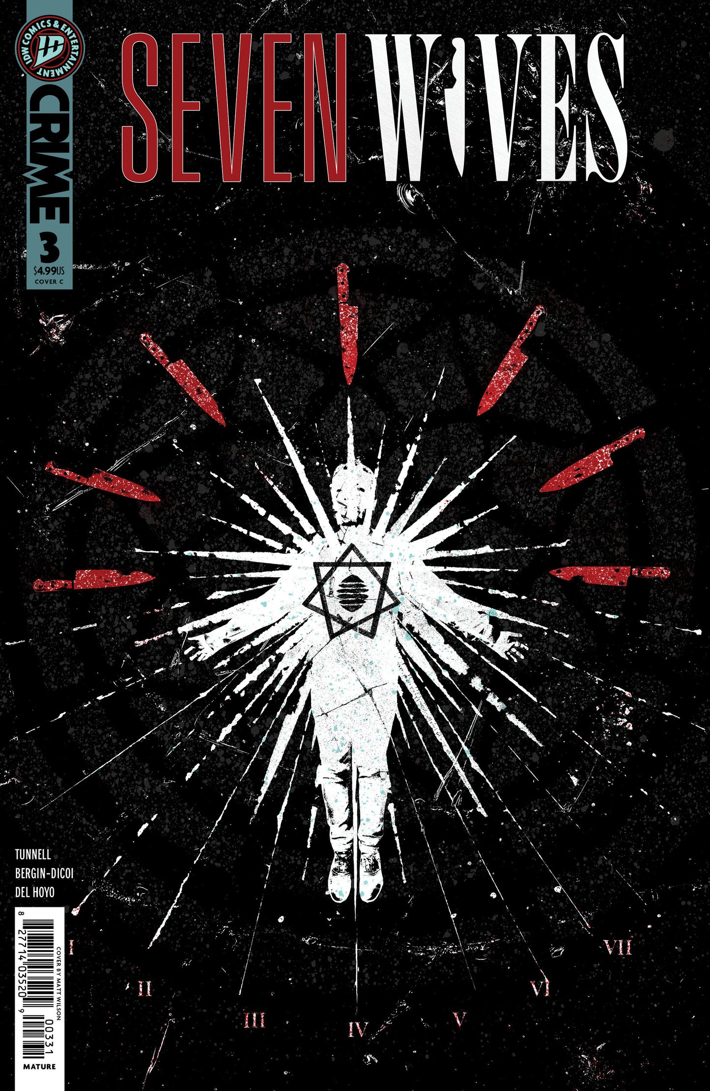 Seven Wives #3 Variant C (Wilson) FOC July 6, 2026