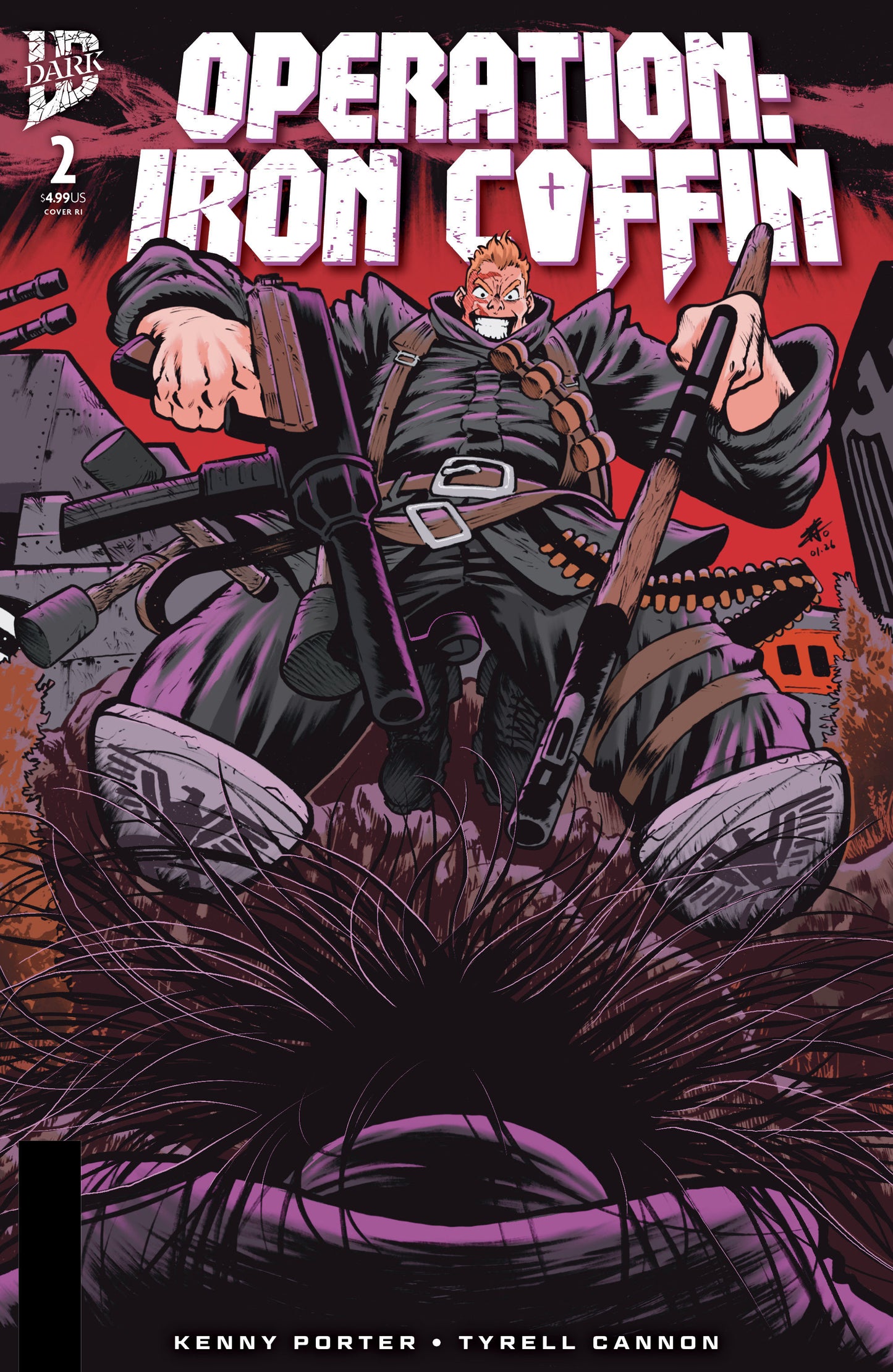 Operation: Iron Coffin #2 Variant RI (10) (Neo Connecting Variant) FOC July 20, 2026